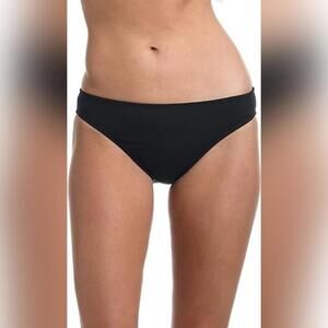 NWT La Blanca Standard Island Goddess Solid Hipster Swimsuit Bottom, 4